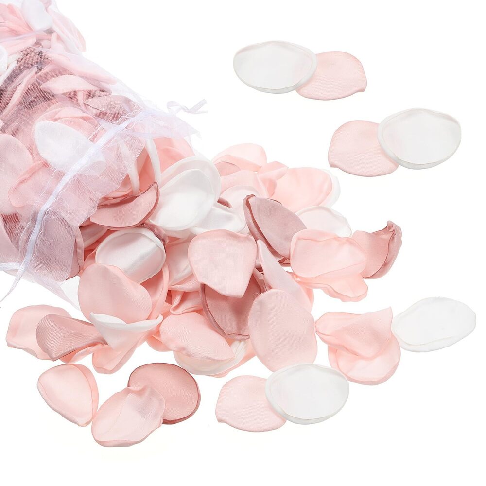 7523 Silk Rose Petals, 500 Pack Artificial Flower Petals Flower Basket